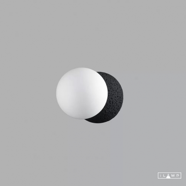 Бра iLamp Foxtrot 10695W/1-D100 BK-WH Бра iLamp Foxtrot 10695W/1-D100 BK-WH