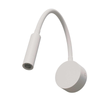 Бра 3W 145LM 3000K, белый Omega Lightstar 200136