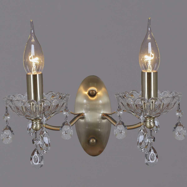 Бра Illumico IL0265-2WSQ-24 AB CASTOR Бра Illumico IL0265-2WSQ-24 AB CASTOR