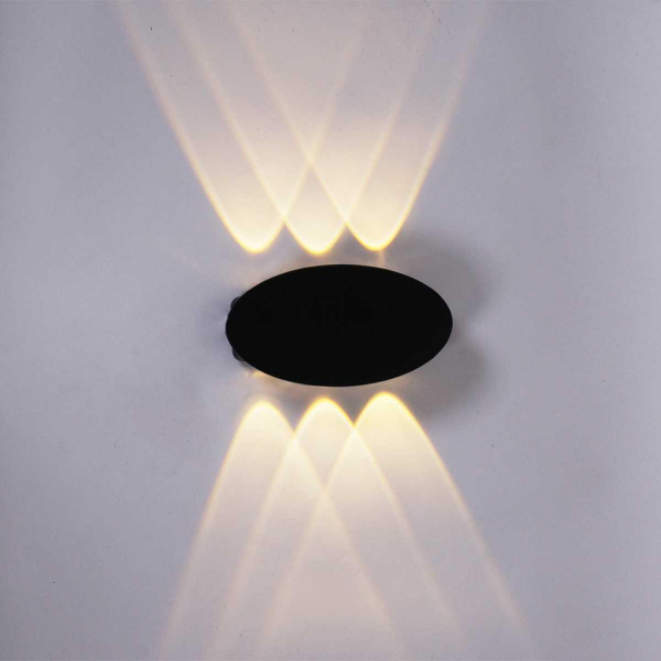 Настенный светильник Reluce 86853-9.2-006KT LED6W BK Настенный светильник Reluce 86853-9.2-006KT LED6W BK