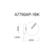 Бра Arte Lamp Vincent A7790AP-1BK