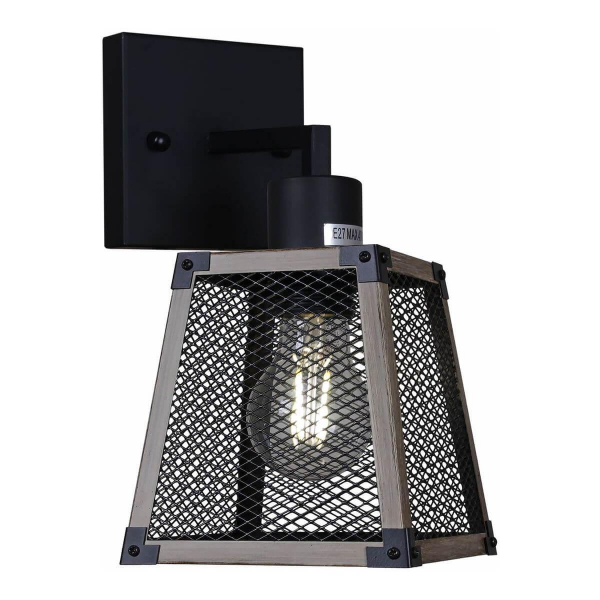 Бра Illumico IL1006-1W-05 BK Wood Бра Illumico IL1006-1W-05 BK Wood