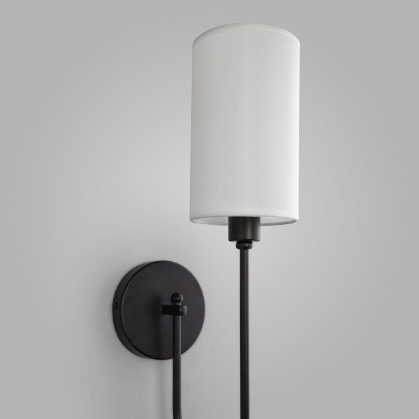 Бра Eurosvet Abbey 60164/1 черный Бра Eurosvet Abbey 60164/1 черный