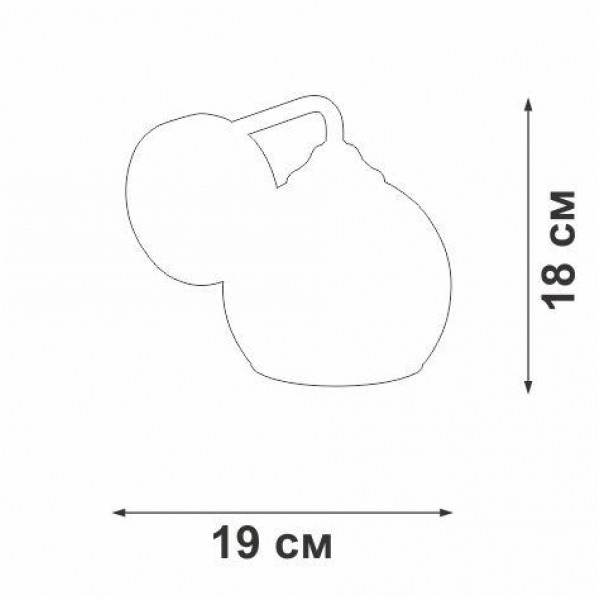 Бра Vitaluce V3096-9/1A Бра Vitaluce V3096-9/1A