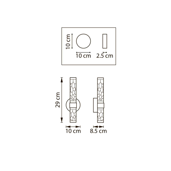Бра Lightstar Acrile 737662