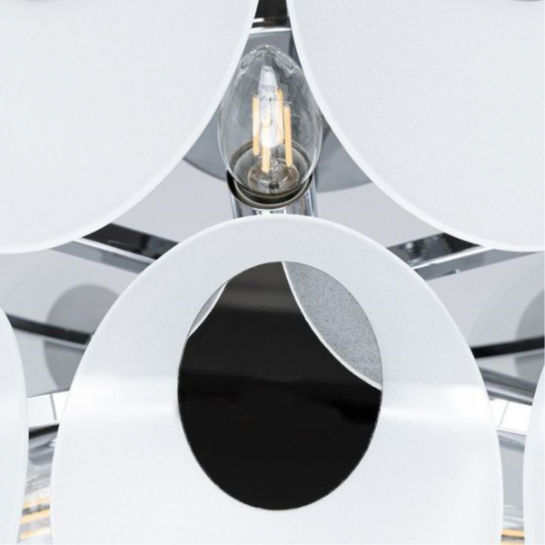 Подвесная люстра Arte Lamp Rosabella A4067LM-11CC Подвесная люстра Arte Lamp Rosabella A4067LM-11CC
