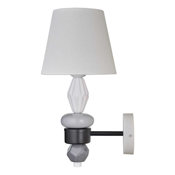 Настенный  светильник 33 ИДЕИ WLL902.01WH.BL-LS.CLT1