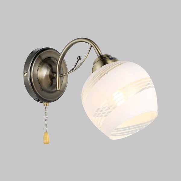 Бра IMEX MD.0170-1-W-AB Бра IMEX MD.0170-1-W-AB