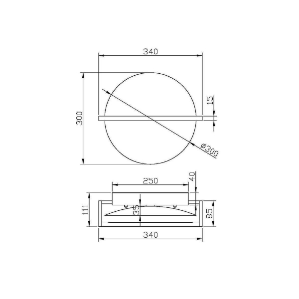 Бра Maytoni Mira MOD279WL-L14B3K Бра Maytoni Mira MOD279WL-L14B3K