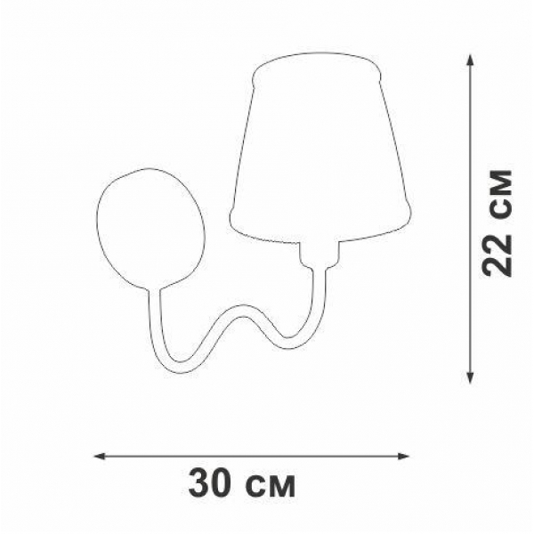 Бра Vitaluce V1848-8/1A Бра Vitaluce V1848-8/1A