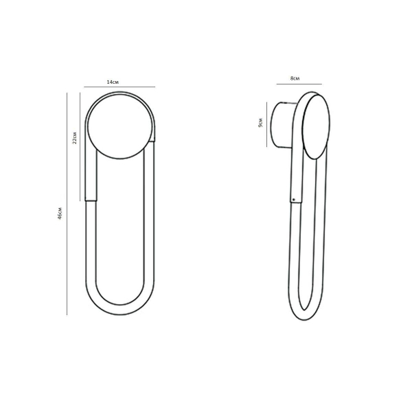 Бра Kink Light Канто 08273,33(4000K) Бра Kink Light Канто 08273,33(4000K)