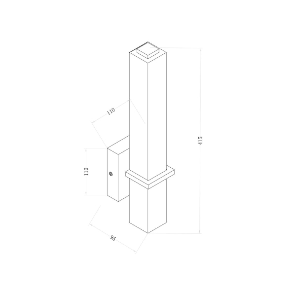 Бра Maytoni Technical Kant C002WL-L12CH4K