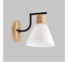 Бра IMEX MD.5716-1-W-BK+WOOD