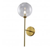 Бра Crystal Lux Marzo AP1 Bronze/Transparente