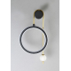 Бра Crystal Lux Corida AP25W Led Black/Gold