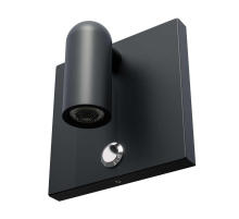 Бра 3W 277LM 3000K, черный Omega Lightstar 200937