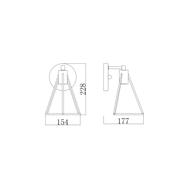 Бра Vele Luce Storm VL6136W01