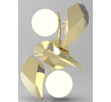 Бра Alfa Light F3224-76 W240*H380 G9*2