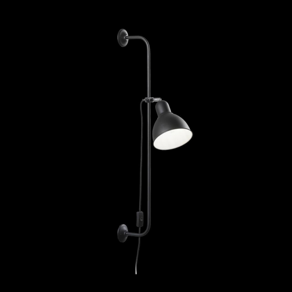 Спот Ideal Lux Shower AP1 Nero 179643 Спот Ideal Lux Shower AP1 Nero 179643