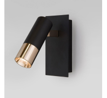 Светодиодный спот Eurosvet Cast 20142/1 Led черный/золото