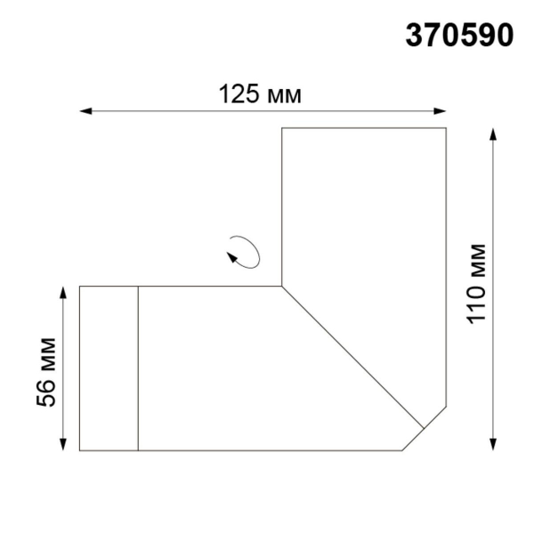 Спот Novotech Over Elite 370590 Спот Novotech Over Elite 370590