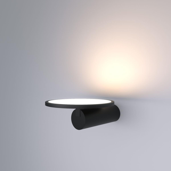 Светодиодный спот Elektrostandard Brain DLS029 12W 4200K черный матовый a047772