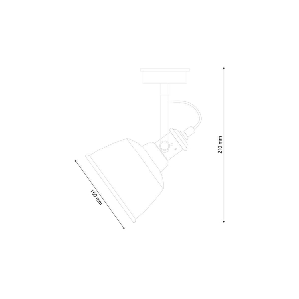 Спот Lucia Tucci Industrial W1820.1 Sand Silver Спот Lucia Tucci Industrial W1820.1 Sand Silver