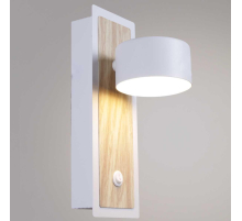 Настенный светильник Reluce 12540-0.2-01 WH+WOOD
