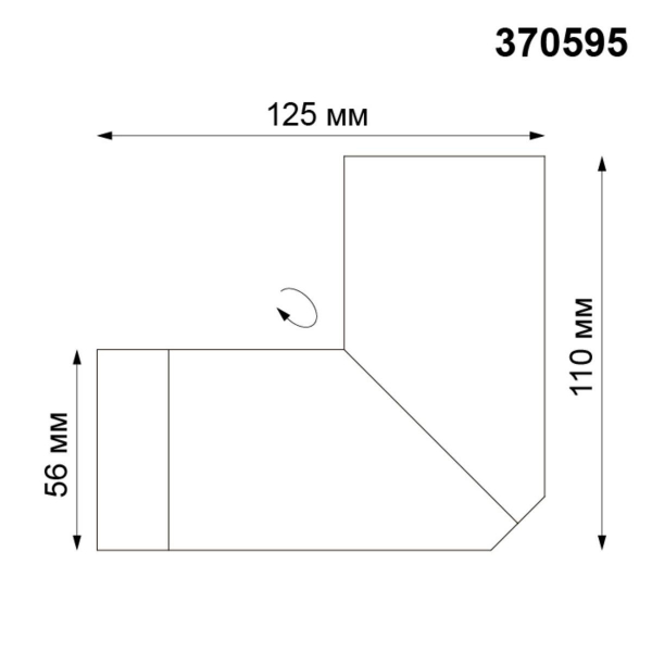 Спот Novotech Over Elite 370595 Спот Novotech Over Elite 370595