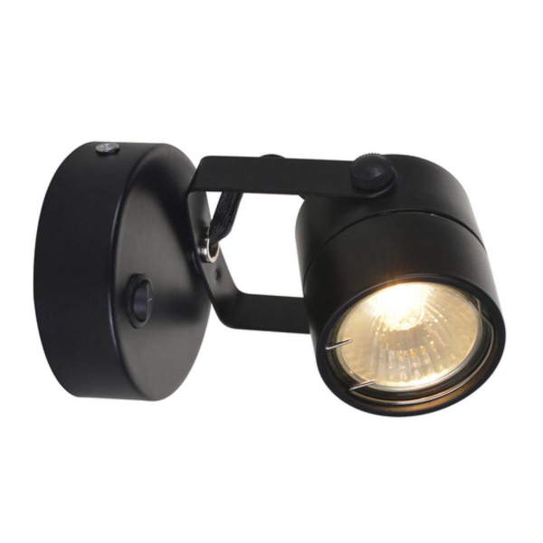 Спот Arte Lamp Mizar A1311AP-1BK Спот Arte Lamp Mizar A1311AP-1BK
