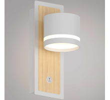 Настенный светильник Reluce 22540-0.2-01 WH+WOOD