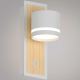Настенный светильник Reluce 22540-0.2-01 WH+WOOD