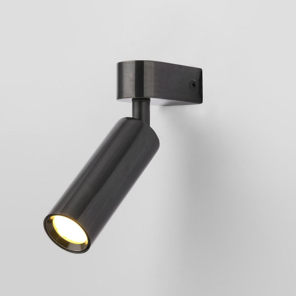 Светодиодный спот Eurosvet Pitch 20143/1 LED черный жемчуг Светодиодный спот Eurosvet Pitch 20143/1 LED черный жемчуг