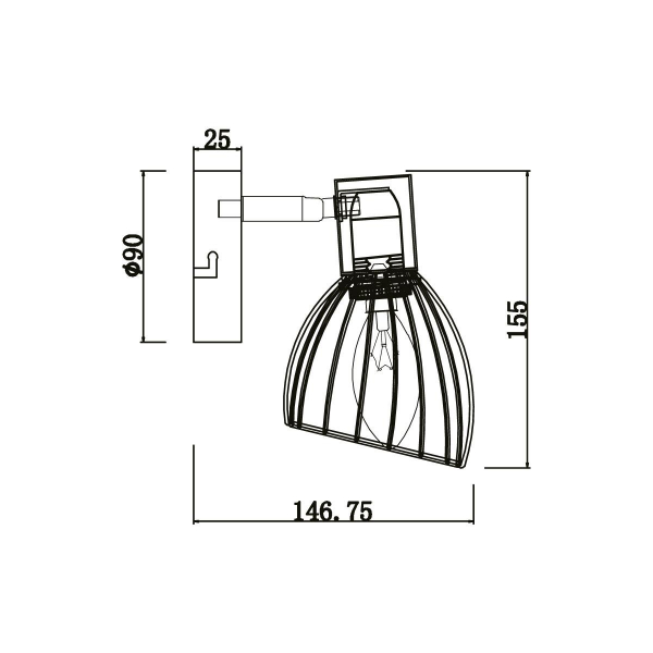Спот Vele Luce Gorgon VL5382W01 Спот Vele Luce Gorgon VL5382W01
