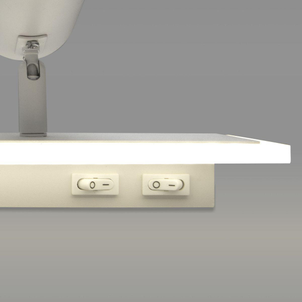Светодиодный спот Eurosvet Binar 20127/1 Led белый Светодиодный спот Eurosvet Binar 20127/1 Led белый