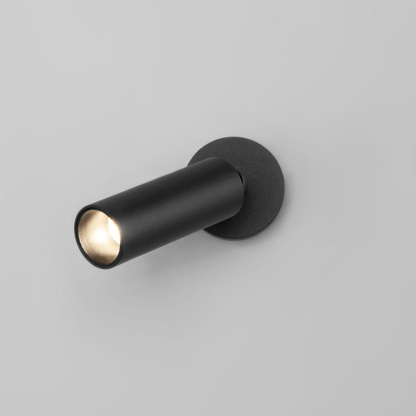 Светодиодный спот Eurosvet Pin 20133/1 LED черный Светодиодный спот Eurosvet Pin 20133/1 LED черный
