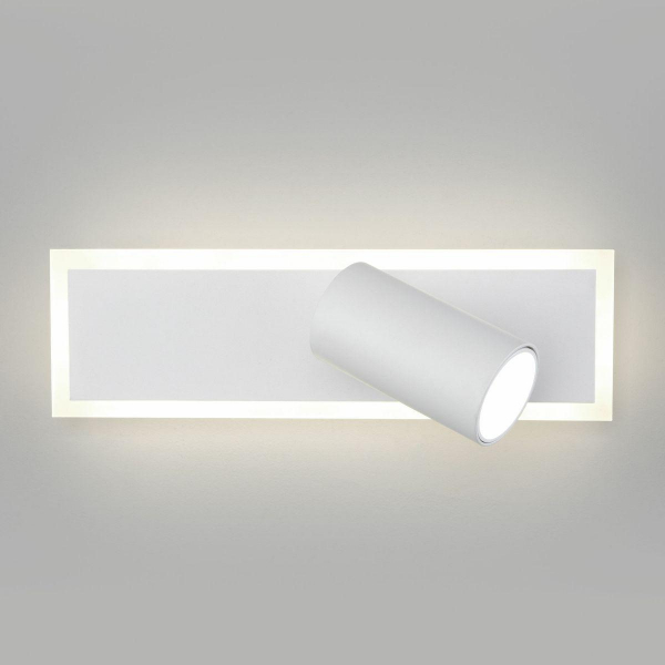 Светодиодный спот Eurosvet Binar 20127/1 Led белый Светодиодный спот Eurosvet Binar 20127/1 Led белый