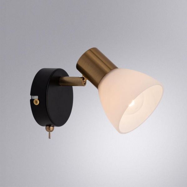 Спот Arte Lamp Falena A3117AP-1BK Спот Arte Lamp Falena A3117AP-1BK