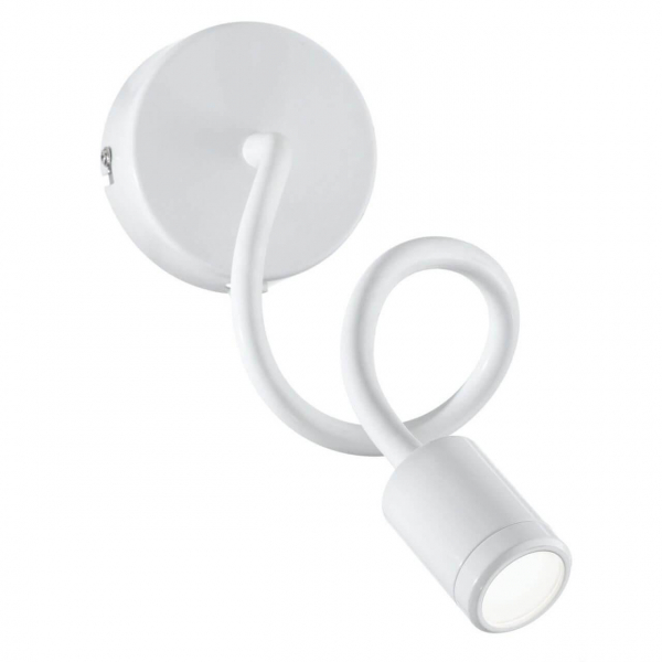 Светодиодный спот Ideal Lux Focus-1 Ap Bianco 097183 Светодиодный спот Ideal Lux Focus-1 Ap Bianco 097183