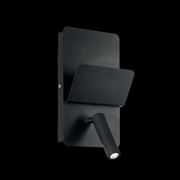 Светодиодный спот Ideal Lux Read Ap Nero 176550 Светодиодный спот Ideal Lux Read Ap Nero 176550