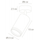 Спот Arte Lamp Imai A2365PL-1WH
