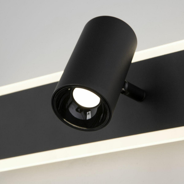 Светодиодный спот Eurosvet Binar 20127/1 Led черный Светодиодный спот Eurosvet Binar 20127/1 Led черный