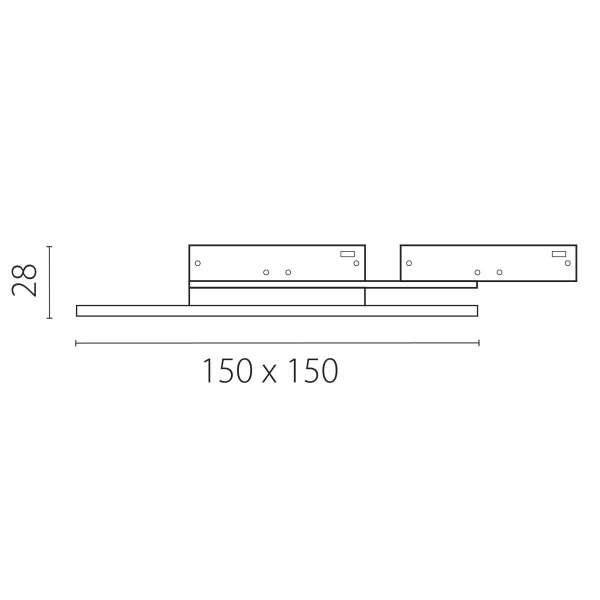 Светильник отраженного света 24V 5W 200° 4000K, медь Linea Lightstar 236141Q
