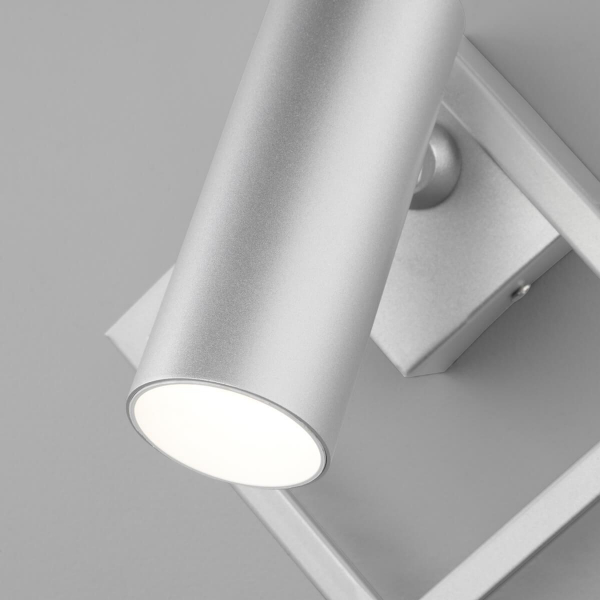 Светодиодный спот Eurosvet Turro 20091/1 LED серебро Светодиодный спот Eurosvet Turro 20091/1 LED серебро