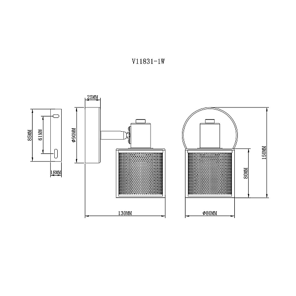 Спот Moderli Suspent V11831-1W