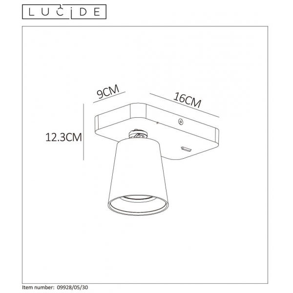 Спот Lucide Turnon 09928/05/30 Спот Lucide Turnon 09928/05/30