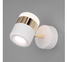 Настенный светодиодный светильник Eurosvet 20165/1 LED золото/белый