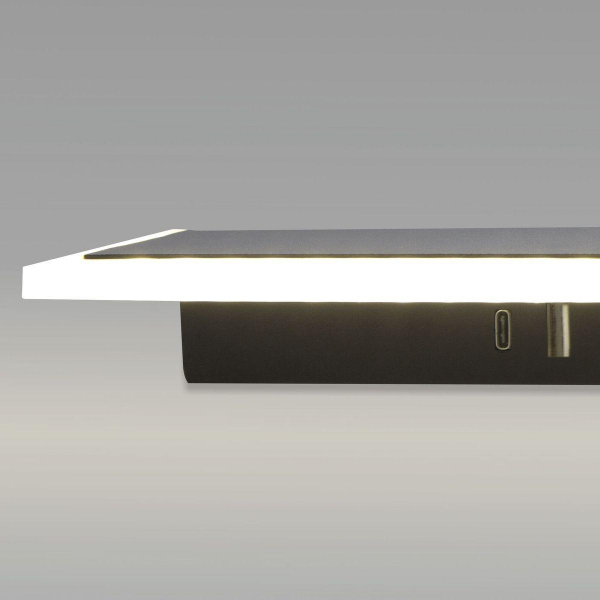 Светодиодный спот Eurosvet Binar 20127/1 Led черный Светодиодный спот Eurosvet Binar 20127/1 Led черный
