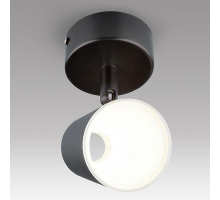 Светодиодный спот Elektrostandard DLR025 5W 4200K черный матовый a039690