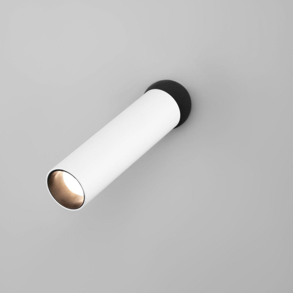 Светодиодный спот Eurosvet Ease 20128/1 LED белый/черный Светодиодный спот Eurosvet Ease 20128/1 LED белый/черный